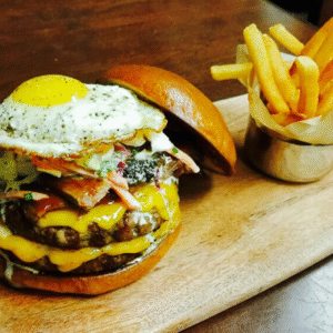 Egg Burger Meal