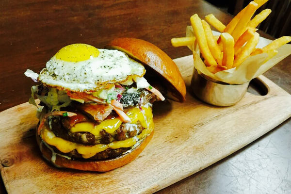 Egg Burger Meal